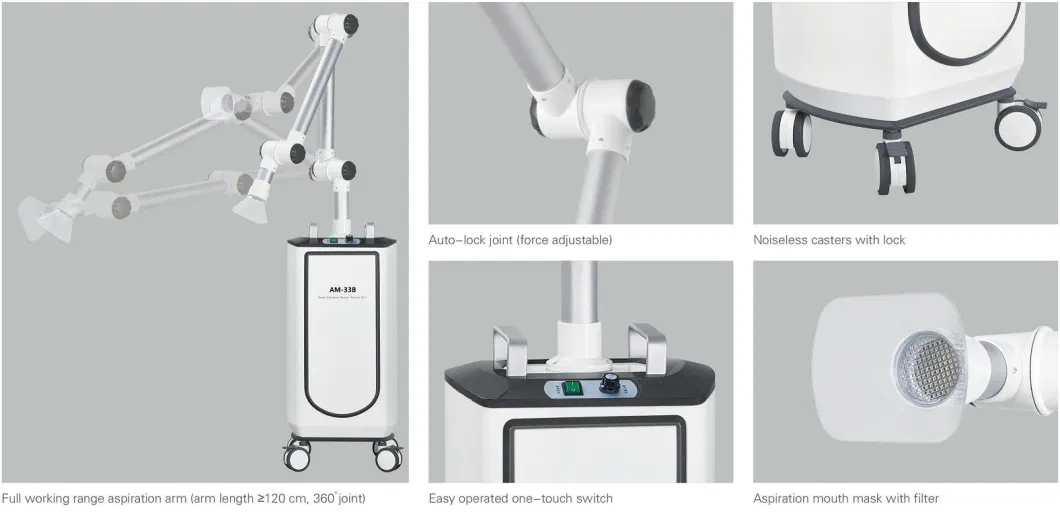 External Oral Suction Device Aerosol Machine Dental Suction Unit Extraoral Suction Unit