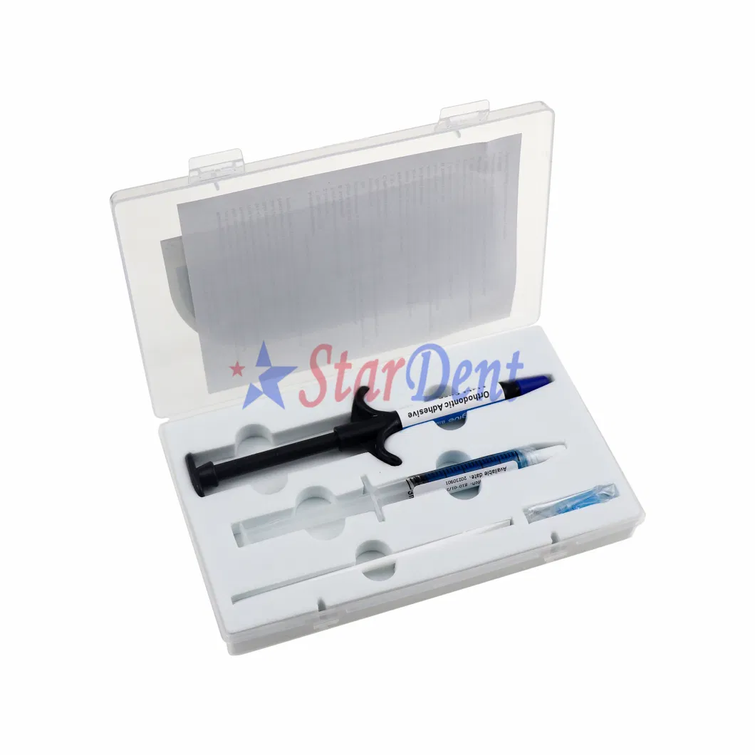 Dental Orthodontic Adhesive Light Cure Blue Glue Kit Bonding System