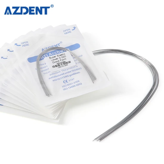 Hot Sale Round/Rectangular Different Size Dental Orthodontic Arch Wire Niti Archwire